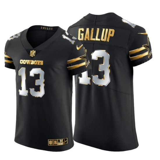 Dallas Cowboys 13 Michael Gallup Men Nike Black Edition Vapor Untouchable Elite NFL Jersey Dallas Cowboys 13 Michael Gallup Men Nike Black Edition Vapor Untouchable Elite NFL Jersey