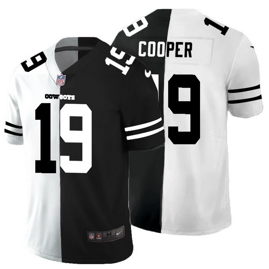 Dallas Cowboys 19 Amari Cooper Men Black V White Peace Split Nike Vapor Untouchable Limited NFL Jersey Dallas Cowboys 19 Amari Cooper Men Black V White Peace Split Nike Vapor Untouchable Limited NFL Jersey