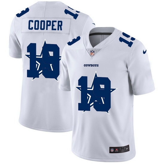 Dallas Cowboys 19 Amari Cooper White Men Nike Team Logo Dual Overlap Limited NFL Jersey Dallas Cowboys 19 Amari Cooper White Men Nike Team Logo Dual Overlap Limited NFL Jersey