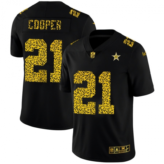 Dallas Cowboys 21 Ezekiel Elliott Men Nike Leopard Print Fashion Vapor Limited NFL Jersey Black Dallas Cowboys 21 Ezekiel Elliott Men Nike Leopard Print Fashion Vapor Limited NFL Jersey Black