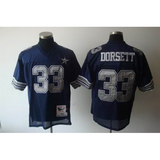 Dallas Cowboys 33 DORSETT throwback blue jersey Dallas Cowboys 33 DORSETT throwback blue jersey