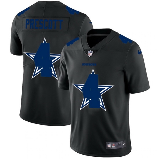 Dallas Cowboys 4 Dak Prescott Men Nike Team Logo Dual Overlap Limited NFL Jersey Black Dallas Cowboys 4 Dak Prescott Men Nike Team Logo Dual Overlap Limited NFL Jersey Black