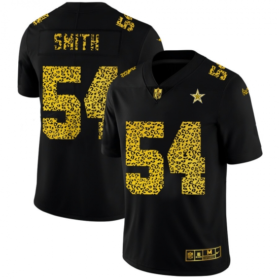 Dallas Cowboys 54 Jaylon Smith Men Nike Leopard Print Fashion Vapor Limited NFL Jersey Black Dallas Cowboys 54 Jaylon Smith Men Nike Leopard Print Fashion Vapor Limited NFL Jersey Black