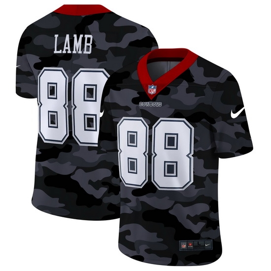 Dallas Cowboys 88 CeeDee Lamb Men Nike 2020 Black CAMO Vapor Untouchable Limited Stitched NFL Jersey Dallas Cowboys 88 CeeDee Lamb Men Nike 2020 Black CAMO Vapor Untouchable Limited Stitched NFL Jersey