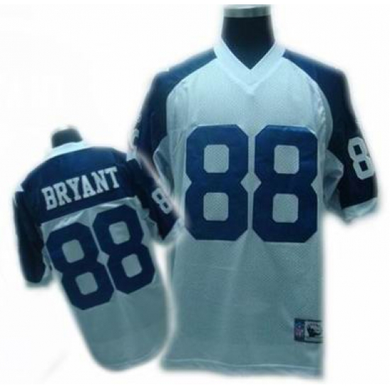 Dallas Cowboys 88 Dez Bryant Throwback Jersey White Dallas Cowboys 88 Dez Bryant Throwback Jersey White