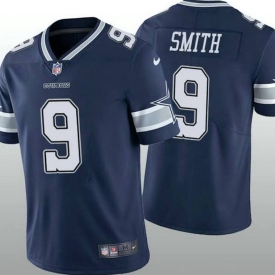 Dallas Cowboys 9 Jaylon Smith Vapor Limited Navy Jersey Dallas Cowboys 9 Jaylon Smith Vapor Limited Navy Jersey