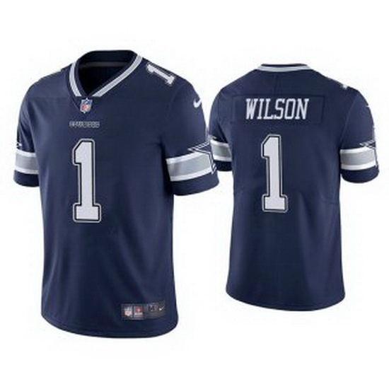 Men Dallas Cowboys 1 Cedrick Wilson Navy Vapor Limited Stitched Jersey Men Dallas Cowboys 1 Cedrick Wilson Navy Vapor Limited Stitched Jersey