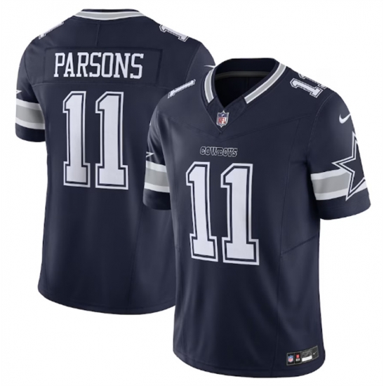 Men Dallas Cowboys 11 Micah Parsons Navy 2023 F U S E Limited Stitched Football Jersey Men Dallas Cowboys 11 Micah Parsons Navy 2023 F U S E Limited Stitched Football Jersey
