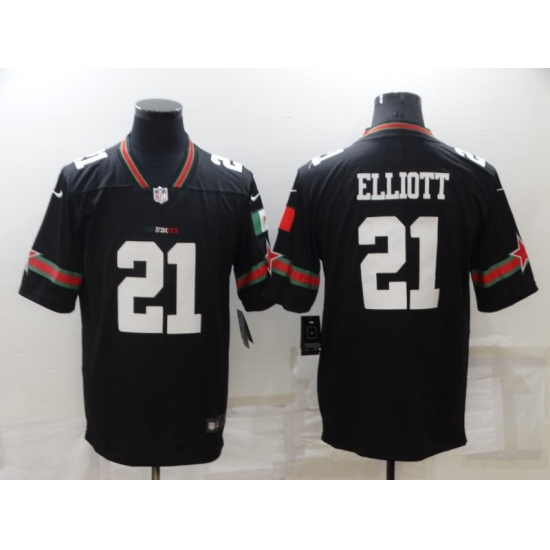 Men Dallas Cowboys 21 Ezekiel Elliott Mexico Version Vapor Limited Stitched NFL Jersey Men Dallas Cowboys 21 Ezekiel Elliott Mexico Version Vapor Limited Stitched NFL Jersey