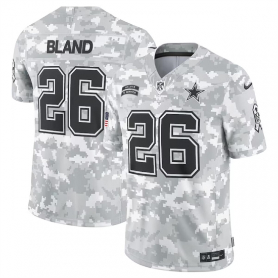 Men Dallas Cowboys 26 DaRon Bland 2024 Arctic Camo Salute To Service Limited Stitched Football Jersey Men Dallas Cowboys 26 DaRon Bland 2024 Arctic Camo Salute To Service Limited Stitched Football Jersey