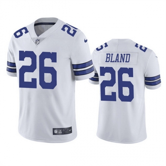 Men Dallas Cowboys 26 DaRon Bland White Vapor Untouchable Limited Stitched Football Jersey Men Dallas Cowboys 26 DaRon Bland White Vapor Untouchable Limited Stitched Football Jersey