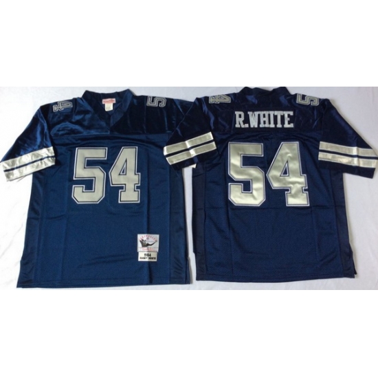 Men Dallas Cowboys 54 Randy White Navy M&N Throwback Jersey Men Dallas Cowboys 54 Randy White Navy M&N Throwback Jersey