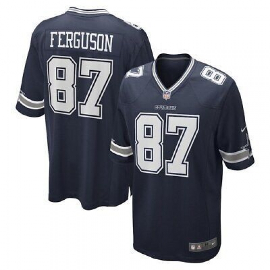 Men Dallas Cowboys 87 Jake Ferguson Blue vapor limited Stitched Jersey Men Dallas Cowboys 87 Jake Ferguson Blue vapor limited Stitched Jersey