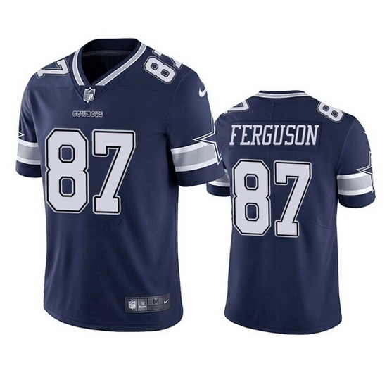 Men Dallas Cowboys 87 Jake Ferguson Navy Vapor Untouchable Limited Stitched Football Jersey Men Dallas Cowboys 87 Jake Ferguson Navy Vapor Untouchable Limited Stitched Football Jersey