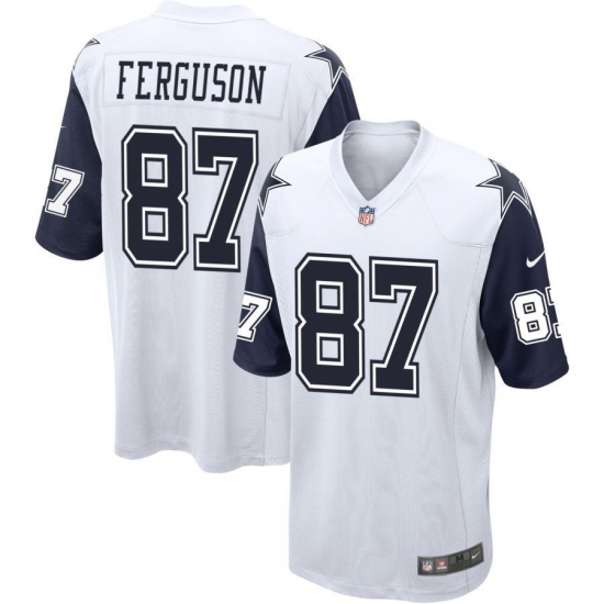 Men Dallas Cowboys 87 Jake Ferguson Rush limited Stitched Jersey Men Dallas Cowboys 87 Jake Ferguson Rush limited Stitched Jersey