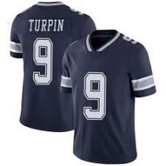 Men Dallas Cowboys 9 KaVontae Turpin Navy Limited Jersey Men Dallas Cowboys 9 KaVontae Turpin Navy Limited Jersey