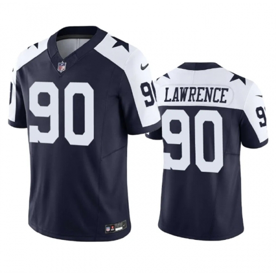 Men Dallas Cowboys 90 Demarcus Lawrence Navy 2023 F U S E Vapor Limited Stitched Football Jersey Men Dallas Cowboys 90 Demarcus Lawrence Navy 2023 F U S E Vapor Limited Stitched Football Jersey