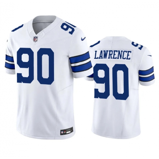 Men Dallas Cowboys 90 Demarcus Lawrence White 2023 F U S E Vapor Limited Stitched Football Jersey Men Dallas Cowboys 90 Demarcus Lawrence White 2023 F U S E Vapor Limited Stitched Football Jersey