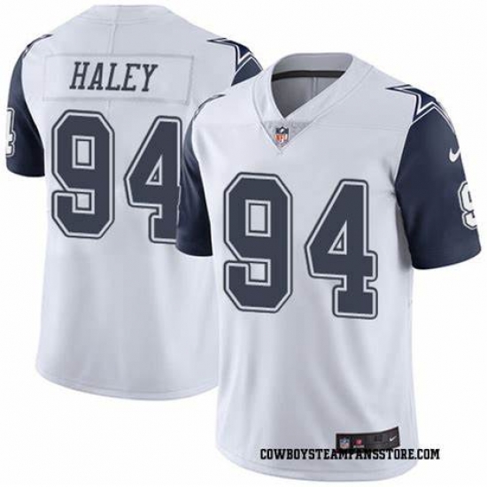Men Dallas Cowboys 94 Charles Haley Rush Vapor Untouchable Limited Stitched Jerse Men Dallas Cowboys 94 Charles Haley Rush Vapor Untouchable Limited Stitched Jerse