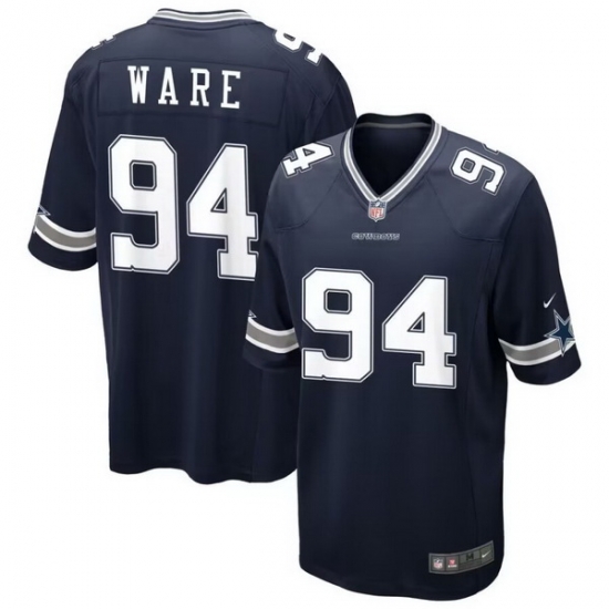 Men Dallas Cowboys 94 DeMarcus Ware Navy Vapor Limited Stitched Jersey Men Dallas Cowboys 94 DeMarcus Ware Navy Vapor Limited Stitched Jersey