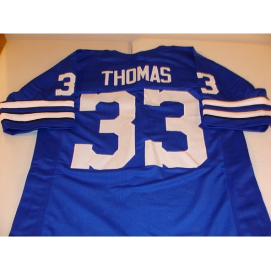 Men Dallas Cowboys Duane Thomas #33 Blue Throwback Stitched Jersey Men Dallas Cowboys Duane Thomas #33 Blue Throwback Stitched Jersey