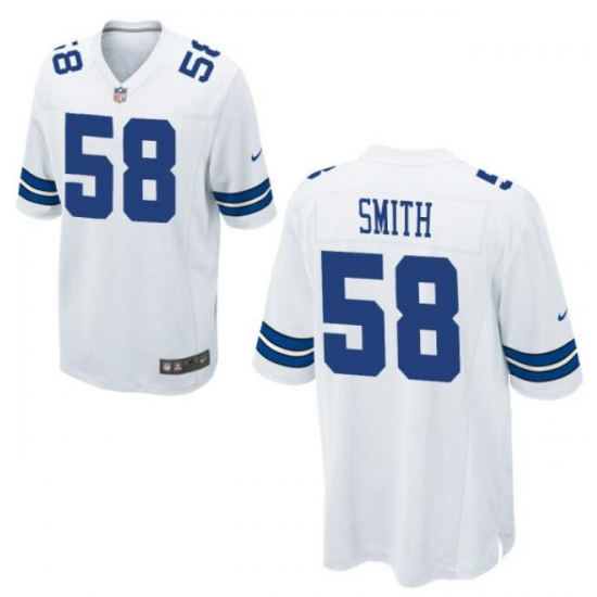 Men Dallas Cowboys Mazi Smith #58 White Vapor Limited Stitched NFL jesey Men Dallas Cowboys Mazi Smith #58 White Vapor Limited Stitched NFL jesey