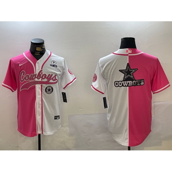 Men Dallas Cowboys big logo Red White With Patch Cool Base Stitched Baseball Jersey Men Dallas Cowboys big logo Red White With Patch Cool Base Stitched Baseball Jersey