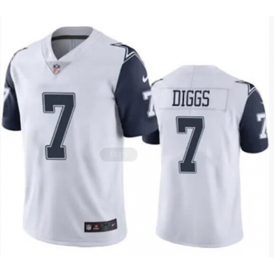 Men Nike Dallas Cowboys Trevon Diggs #7 Colur Rush Stitched Limited Jersey Men Nike Dallas Cowboys Trevon Diggs #7 Colur Rush Stitched Limited Jersey