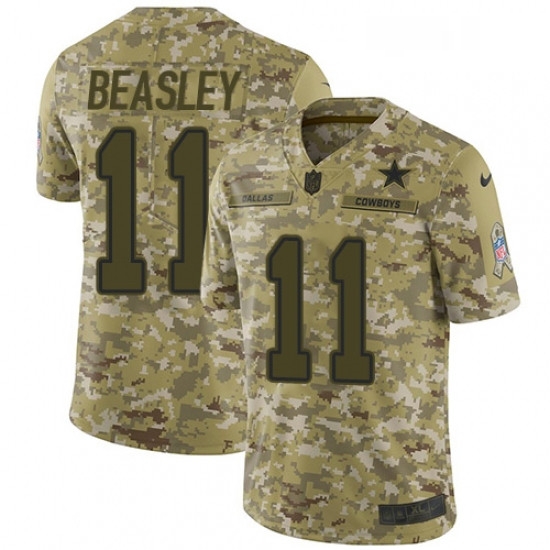 Mens Nike Dallas Cowboys 11 Cole Beasley Limited Camo 2018 Salute to Service NFL Jersey Mens Nike Dallas Cowboys 11 Cole Beasley Limited Camo 2018 Salute to Service NFL Jersey