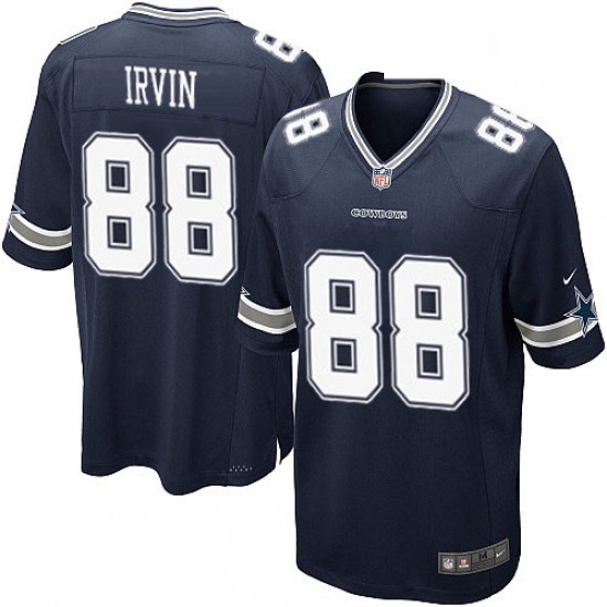 Mens Nike Dallas Cowboys 88 Michael Irvin Game Navy Blue Team Color NFL Jersey Mens Nike Dallas Cowboys 88 Michael Irvin Game Navy Blue Team Color NFL Jersey