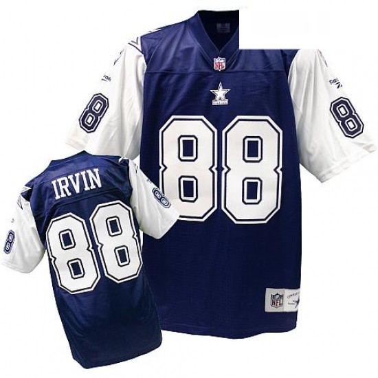 Mitchell And Ness Dallas Cowboys 88 Michael Irvin Authentic Navy BlueWhite Throwback NFL Jersey Mitchell And Ness Dallas Cowboys 88 Michael Irvin Authentic Navy BlueWhite Throwback NFL Jersey