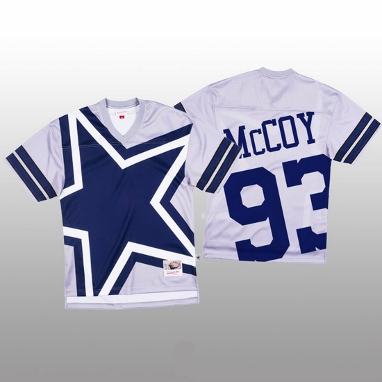 NFL Dallas Cowboys 93 Gerald McCoy White Men Mitchell 26 Nell Big Face Fashion Limited NFL Jersey NFL Dallas Cowboys 93 Gerald McCoy White Men Mitchell 26 Nell Big Face Fashion Limited NFL Jersey