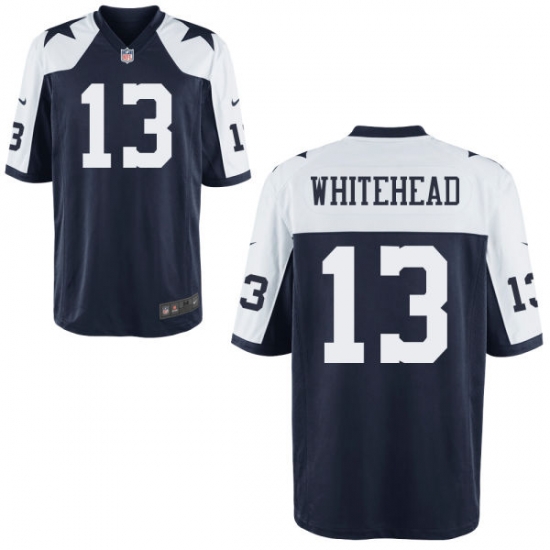 Nike Cowboys 13 Lucky Whitehead Blue Thanksgiving Elite Jersey Nike Cowboys 13 Lucky Whitehead Blue Thanksgiving Elite Jersey