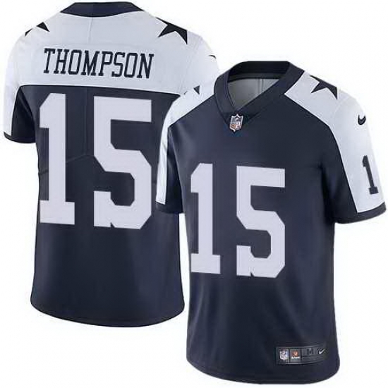 Nike Cowboys 15 Deonte Thompson Navy Throwback Vapor Untouchable Limited Jersey Nike Cowboys 15 Deonte Thompson Navy Throwback Vapor Untouchable Limited Jersey