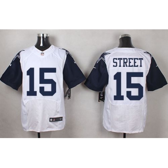 Nike Cowboys #15 Devin Street White Mens Stitched NFL Elite Rush Jerseys Nike Cowboys #15 Devin Street White Mens Stitched NFL Elite Rush Jerseys
