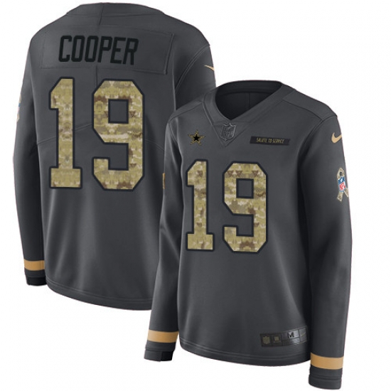 Nike Cowboys #19 Amari Cooper Anthracite Salute to Service Nike Cowboys #19 Amari Cooper Anthracite Salute to Service