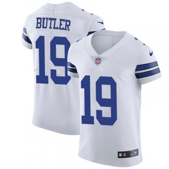 Nike Cowboys #19 Brice Butler White Mens Stitched NFL Vapor Untouchable Elite Jersey Nike Cowboys #19 Brice Butler White Mens Stitched NFL Vapor Untouchable Elite Jersey