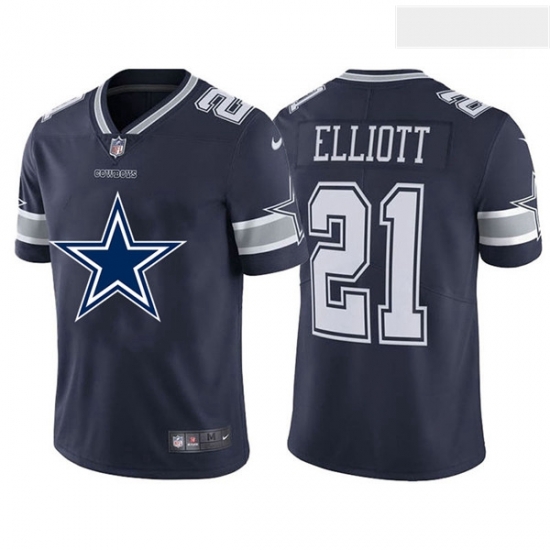 Nike Cowboys 21 Ezekiel Elliott Navy Team Big Logo Vapor Untouchable Limited Jersey Nike Cowboys 21 Ezekiel Elliott Navy Team Big Logo Vapor Untouchable Limited Jersey