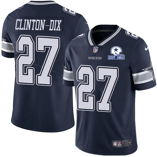 Nike Cowboys 27 Ha Ha Clinton Dix Navy Blue Team Color Men Stitched With Established In 1960 Patch NFL Vapor Untouchable Limited Jersey Nike Cowboys 27 Ha Ha Clinton Dix Navy Blue Team Color Men Stitched With Established In 1960 Patch NFL Vapor Untouchable Limited Jersey