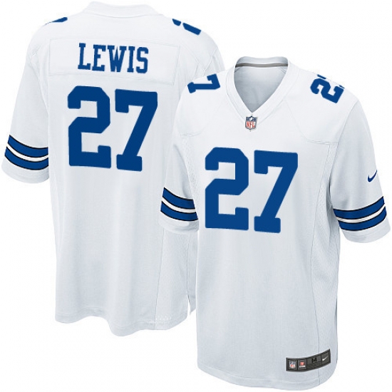 Nike Cowboys #27 Jourdan Lewis White Mens NFL Elite Jersey Nike Cowboys #27 Jourdan Lewis White Mens NFL Elite Jersey