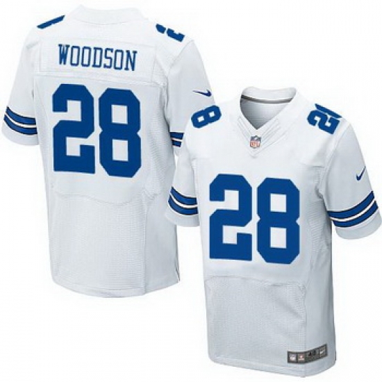 Nike Cowboys 28 Darren Woodson White Mens Stitched NFL Elite Jersey Nike Cowboys 28 Darren Woodson White Mens Stitched NFL Elite Jersey