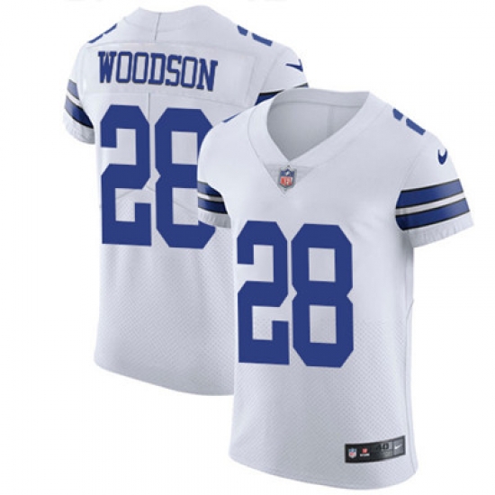 Nike Cowboys #28 Darren Woodson White Mens Stitched NFL Vapor Untouchable Elite Jersey Nike Cowboys #28 Darren Woodson White Mens Stitched NFL Vapor Untouchable Elite Jersey