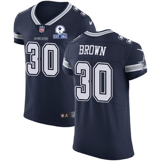 Nike Cowboys 30 Anthony Brown Navy Blue Team Color Men Stitched With Established In 1960 Patch NFL Vapor Untouchable Elite Jersey Nike Cowboys 30 Anthony Brown Navy Blue Team Color Men Stitched With Established In 1960 Patch NFL Vapor Untouchable Elite Jersey