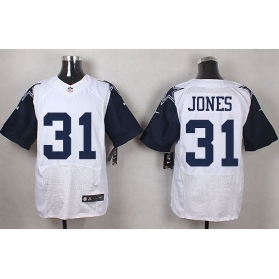 Nike Cowboys #31 Byron Jones White Mens Stitched NFL Elite Rush Jerseys Nike Cowboys #31 Byron Jones White Mens Stitched NFL Elite Rush Jerseys