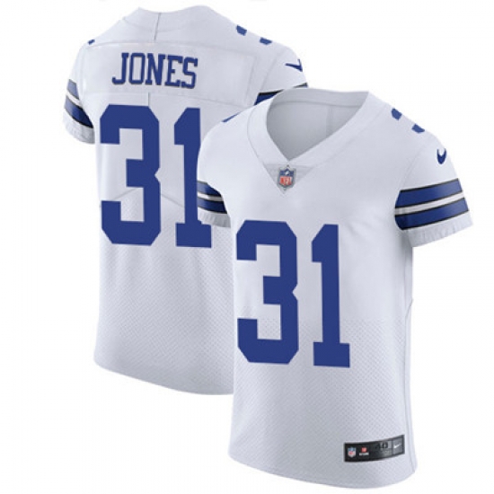 Nike Cowboys #31 Byron Jones White Mens Stitched NFL Vapor Untouchable Elite Jersey Nike Cowboys #31 Byron Jones White Mens Stitched NFL Vapor Untouchable Elite Jersey