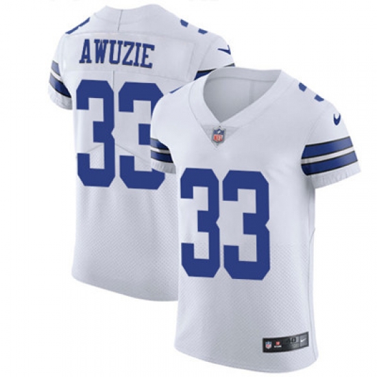 Nike Cowboys #33 Chidobe Awuzie White Mens Stitched NFL Vapor Untouchable Elite Jersey Nike Cowboys #33 Chidobe Awuzie White Mens Stitched NFL Vapor Untouchable Elite Jersey