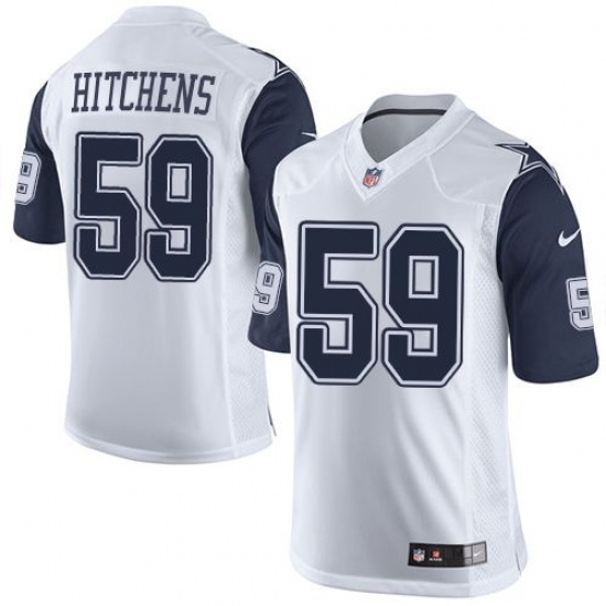 Nike Cowboys #59 Anthony Hitchens White Mens Stitched NFL limited Jerseys Nike Cowboys #59 Anthony Hitchens White Mens Stitched NFL limited Jerseys