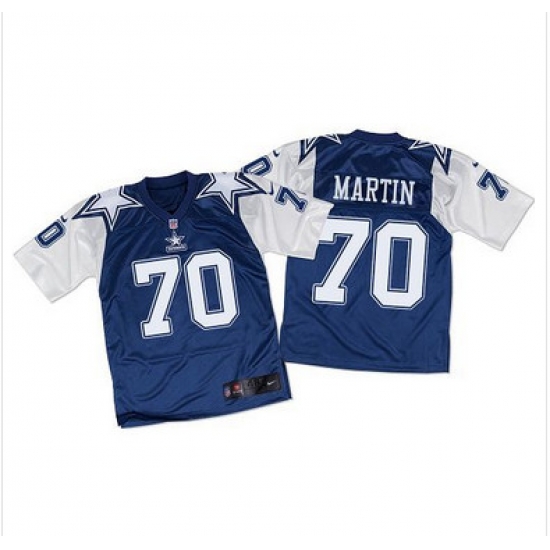 Nike Cowboys #70 Zack Martin Navy BlueWhite Throwback Mens Stitched NFL Elite Jersey Nike Cowboys #70 Zack Martin Navy BlueWhite Throwback Mens Stitched NFL Elite Jersey
