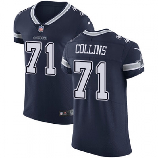 Nike Cowboys #71 La el Collins Navy Blue Team Color Mens Stitched NFL Vapor Untouchable Elite Jersey Nike Cowboys #71 La el Collins Navy Blue Team Color Mens Stitched NFL Vapor Untouchable Elite Jersey