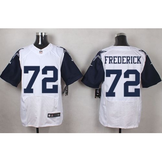 Nike Cowboys #72 Travis Frederick White Mens Stitched NFL Elite Rush Jerseys Nike Cowboys #72 Travis Frederick White Mens Stitched NFL Elite Rush Jerseys